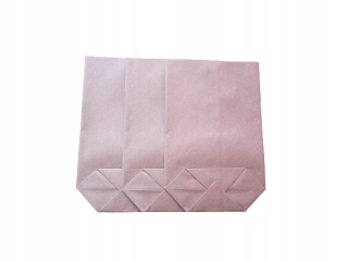 Papierové tašky - Krížové papierové vrecká 0,75 kg/500 ks ECOBAGS