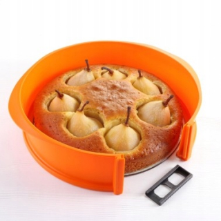 Tiross tort cín 26cm sklenené teplo -rezistentné dno