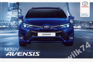 Toyota Avensis Prospect Model 2016 Polski 76 s.