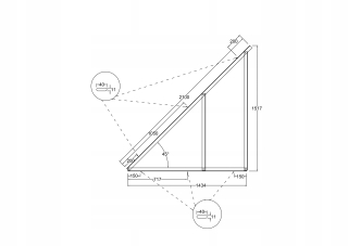 Solárny solárny panel 20W12V Mono regulátor