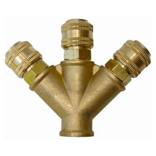 Tee GW 1/2 '' Rýchle spojenie distribútora Adler