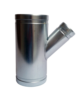 Píla na drevo - Zmenšovacie tričko 2x100/1x50mm spiro odsávacia hadica