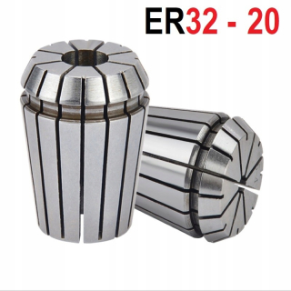 Terminálové rukávy ER32 FI 20 CNC Presné rukávy
