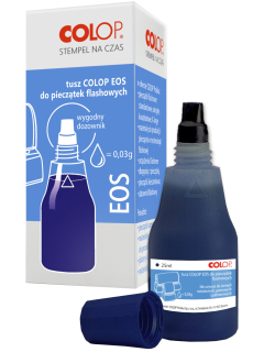 Atrament - Flash Colop 25 ml modrou pečiatkou atrament