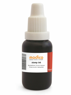 Atrament - Modico Oil Modico Red 15 ml pre známky