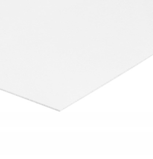Tvrdý PVC 1000x500 1,5 mm biely PVC banner odolný
