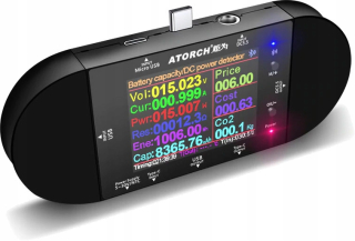 UD24 Multifunkčný DC USB meter