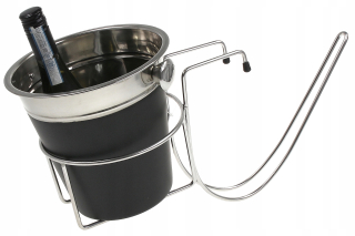 Cooler rukoväť vedro šampanského vína pre stôl