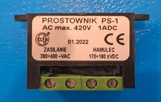 Vyrovnávací systém -PS -1 Single -Wheel usmerňovač