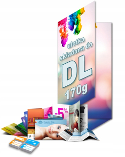 Letáky na mieru - A4 Skladací leták na DL plnú farbu 100 ks.