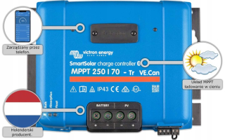 Victron Charger IP22 12V 30A Litowa Gel 3wejście