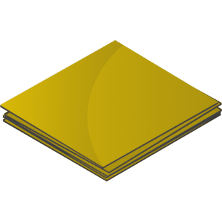 Zváracia maska - Vogelmann Glass Metallic Gold 90x110 mm din 9 5 ks