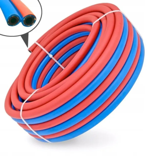 Zvárací horák - Zváracia hadica dvojča kyslíka acetylén 6,3 x 9 mm / 5 m