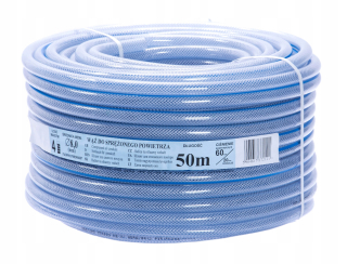 Technická hadica zosilnená 8 mm PVC 20BAR 50M kábel