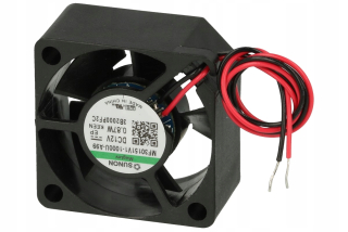 Ventilátor - Ventilátor 30x30x15mm 12V DC 0,87W 27DB 65MA Sunon