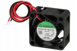 Ventilátor - Ventilátor 40x40x20mm DC 12V 1,26W 0,09A Sunon