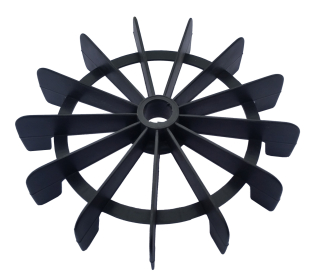 Miešačka na betón - Ventilátor, stavebný divák, výstavba motora