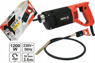 Vibrátor na betón - Beton Vibrator 1200 W + Buława 3M Dĺžka