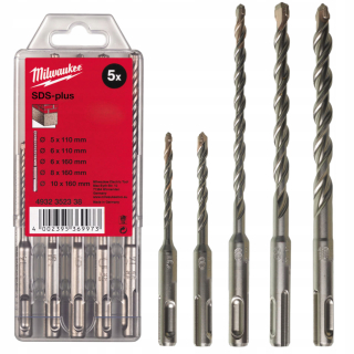 VŔTAČKY DO BETÓNU SDS-PLUS M2 MILWAUKEE 5el
