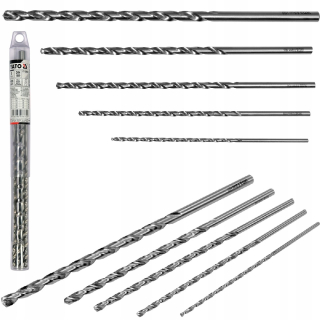Kovové vŕtačky dlhé 5 ks 3-8 mm yt-39820 yato