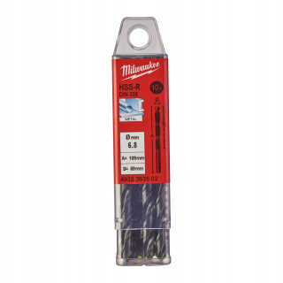 Kovová vŕtačka Milwaukee HSS-R 6,8 mm