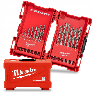 Kovové vŕtačky HSS-G Milwaukee 19 ks