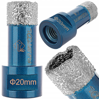 Diamantová vŕtačka 20 mm čipka pre dlaždice Stoneware RS