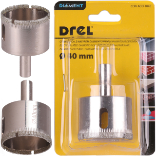 Diamantový vŕtač 40 mm keramiku kamenný otvor