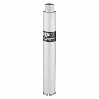 Diamantová vŕtačka koruny 63 x 400 mm pre betón