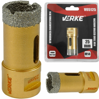 Diamond vŕtačka M14 otvor pre Gresu 16 mm