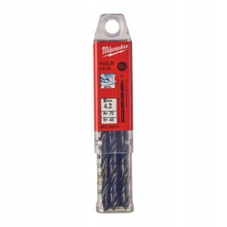 Kovová vŕtačka Milwaukee HSS-R 4,2 MM-10 PCS