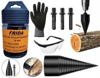 Štiepačka na drevo - VŔTAČKA VŔTAČKA 50mm KUŽEL DO DREVA + ZADARMO