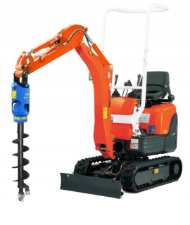 Vŕtací stroj pre rýpadlo JCB Cat Wacker Komatsu Volvo