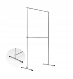 Vešiak 1,5/1,8 m Stand Hangers Store Stojans