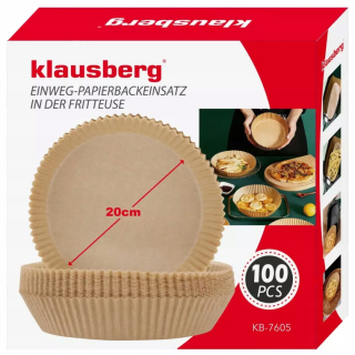Papier vložte 20 cm pečenie Formulár 100 ks.