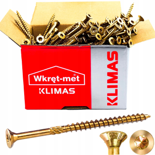 Šróby - Vodiče pre drevo 4,5x80 Torx 250 ks.