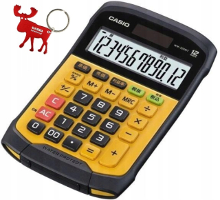 Vodotesná kalkulačka Casio WM-320MT špinavá