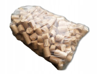 Odsávanie pilín - Fóliové vrecká pre výrobcu briquette 550x1100