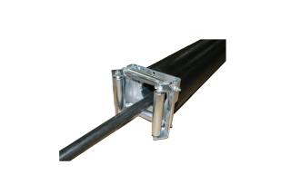 Drážk na priechod káblového kábla potrubia 160 mm