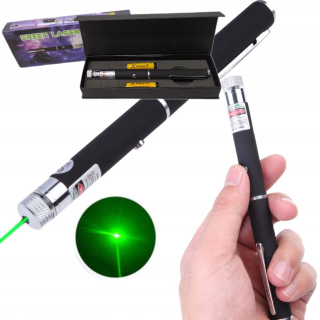 Ukazovadlo - Zelený laserový laserový indikátor laserové ukazovateľné pero