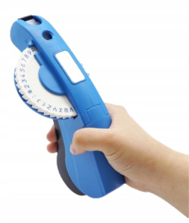 Motex E404 Blue 9 a 12 mm štítok