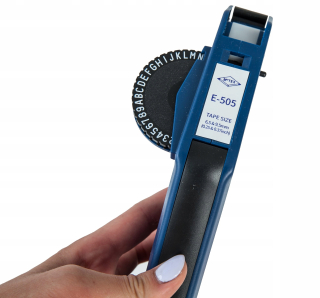 Motex E505 Blue 6 a 9 mm štítok