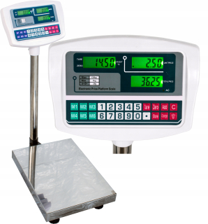 Váha - Elektronický obchod s hmotnosťou 150 kg LCD