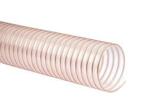 Odsávanie pilín - Svetelná PVC sacia hadica 170 mm