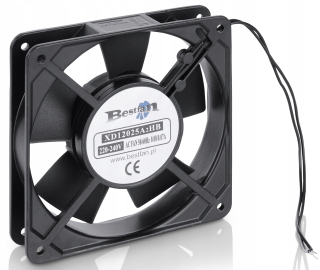 Ventilátor - Bestfan ventilátor 120x120x25 mm 220V 230V loptička