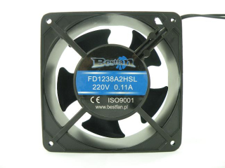 Ventilátor - Bestfan ventilátor 120x120x38mm 230V Efektívny snímok