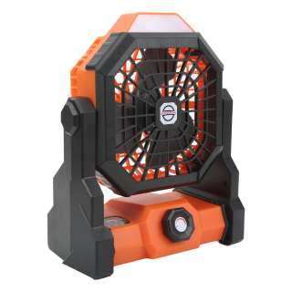 Kempingový ventilátor pred osvetlením ABS