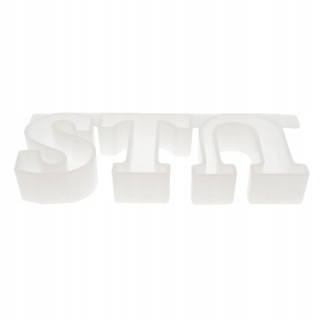 Capital Letter Silikón forma epoxidového odlievania