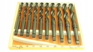 Vrták, zahlbovák - Kovová vŕtačka HSS MK2 10ks set