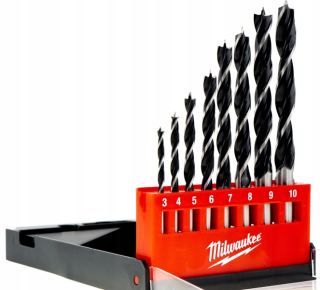 Vŕtacie vŕtačky Milwaukee DRILLS SET 8 EL